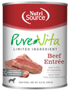 Pure Vita Grain Free Entree Cans for Dogs