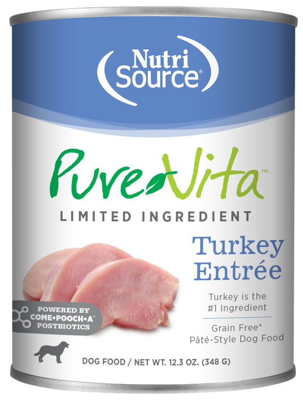 Pure Vita Grain Free Entree Cans for Dogs