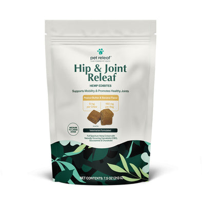 Pet Releaf CBD Dog Edibites Hip & Joint Releaf