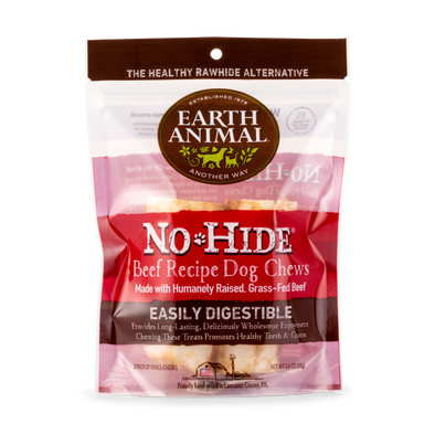 Earth Animal No-Hide® Wholesome Chews for Dogs - Beef