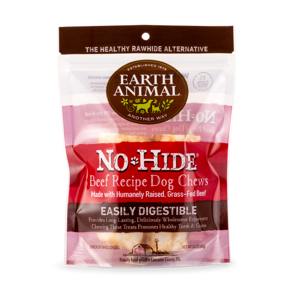 Earth Animal No-Hide® Wholesome Chews for Dogs - Beef