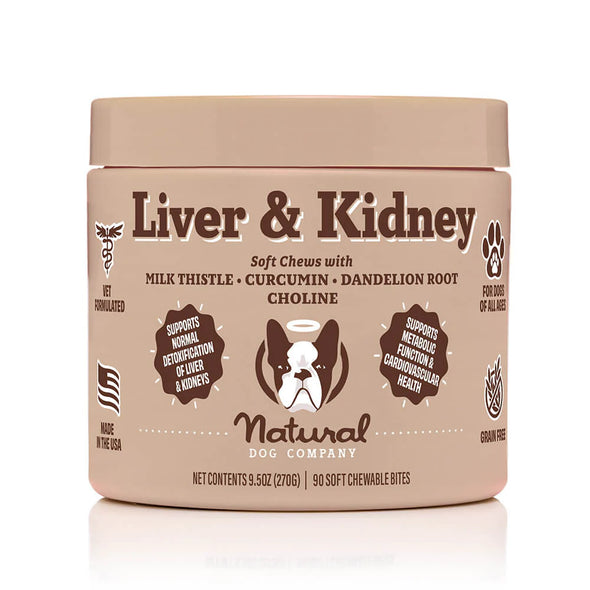 Natural Dog Liver and Kidney Supplement