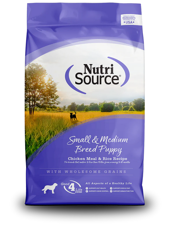 Nutrisource Small & Medium Breed Puppy with Grain #4