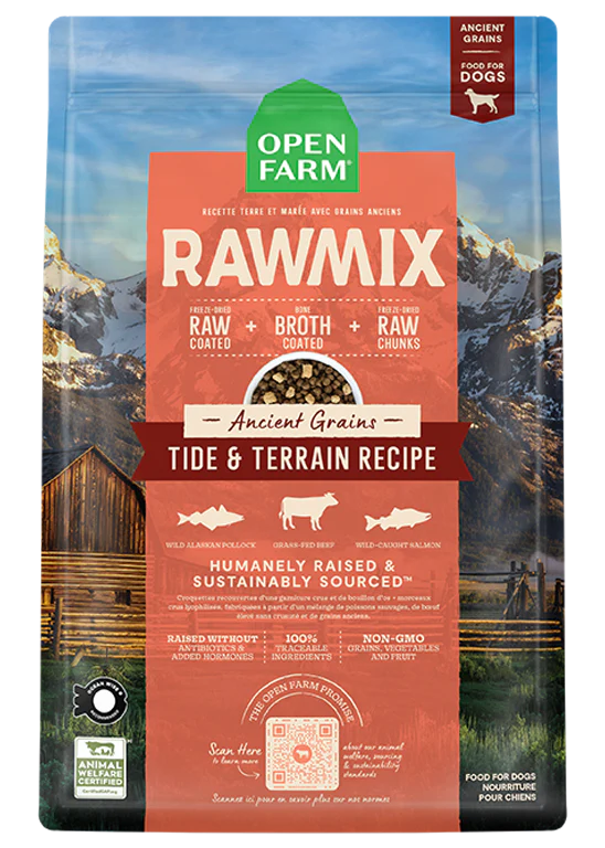 Open Farm Dog Ancient Grain Rawmix Tide & Terrain 20#