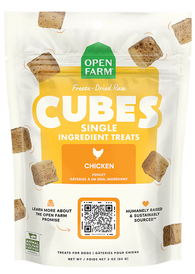 Open Farm Freeze Dried Raw Cubes